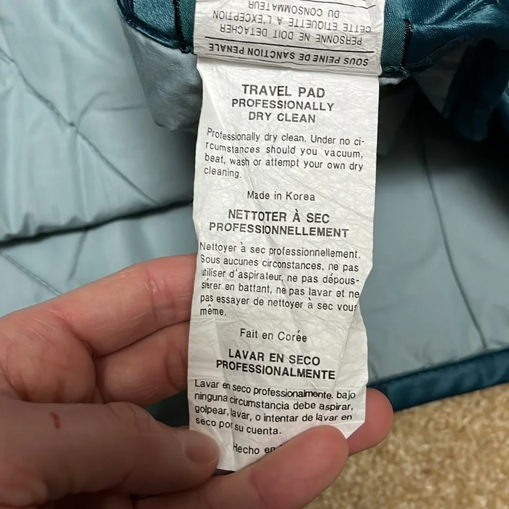 Nikken magnet and far-infrared therapy travel pad